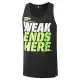 MusclePharm Atlet 'Weak Ends Here' Siyah